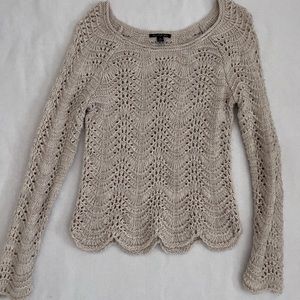 Long sleeve knitted shirt